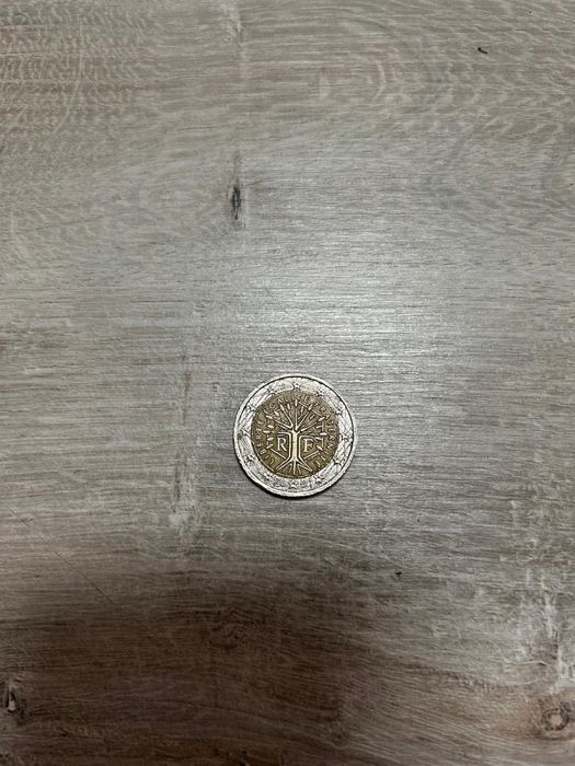 Moneda  franceza 2 euro, 2001