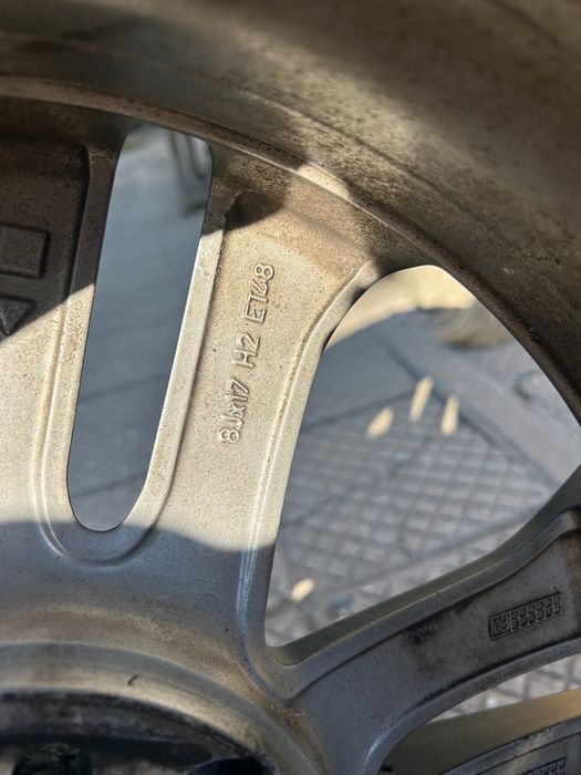17-ки оригинални джанти Mercedes с гуми Michelin