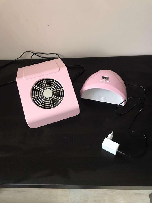 Прахоуловител и лампа за маникюр