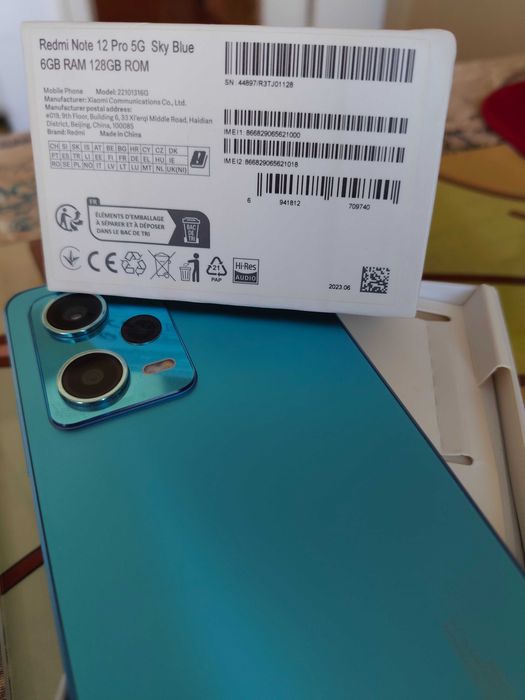 Телефон Xiaomi redmi note 12 pro 5G