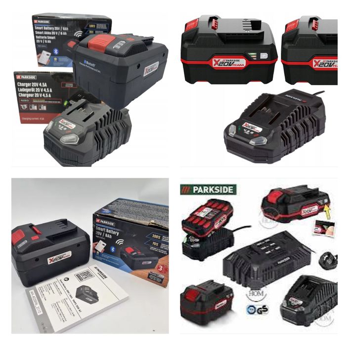 Acumulator Parkside Baterie 4ah,8ah,12ah,incarcator fast charge 4,5ah