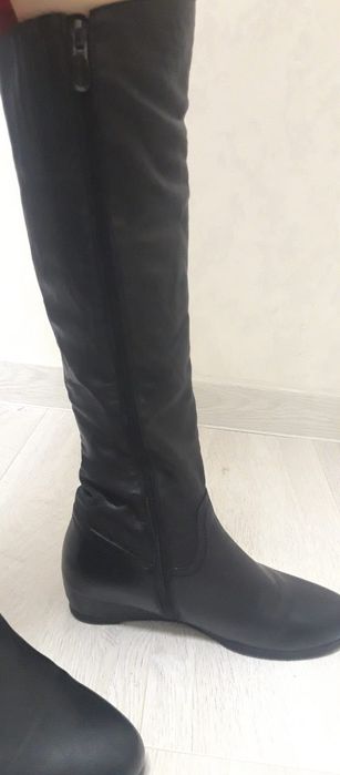 Женский сапоги Натуральный кожа