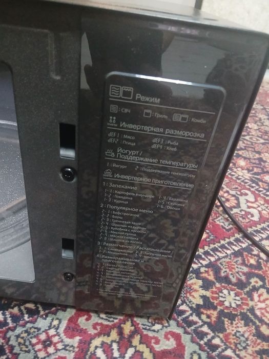 Mikrotoʻlqinli pech  LG