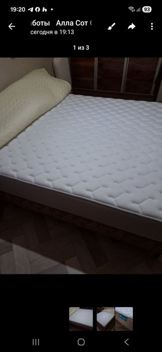 Продаеться ортопедический матрас новый