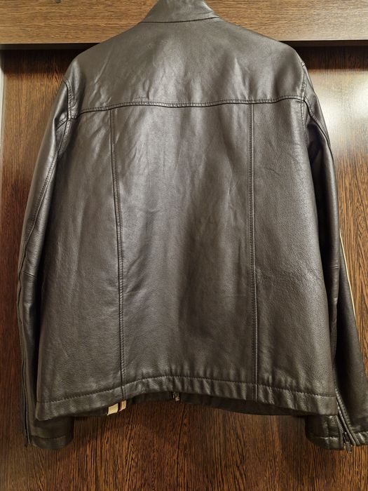 Jacheta piele motobiker barbati Street Legal