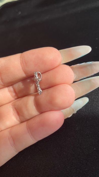 Pandantiv din platina cu diamante naturale de 0,30ct