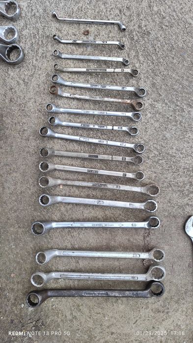 Камъни за гедоре/ Вложки за гедоре, гаечни ключове - всякакви размери