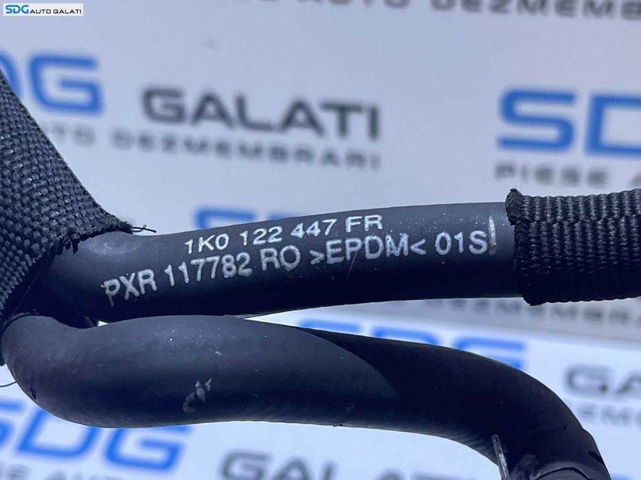 Furtun Furtunuri Conducta Conducte Alimentare Tur Retur si Senzor Temperatura Combustibil Motorina Volkswagen Passat B6 1.9 TDI BKC BXE 2005 - 2010 Cod 038906081B 1K0122447FR