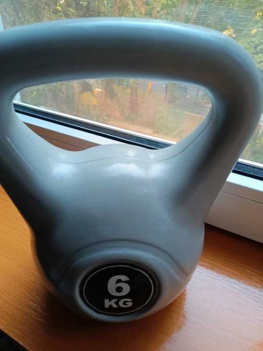 2  Kettlebell pentru Gimnastica Gri 6 kg