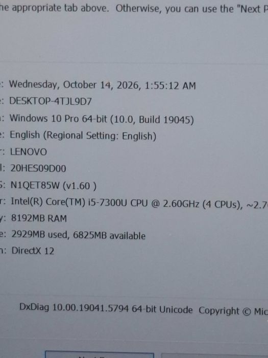 Laptop Lenovo Thinkpad T470