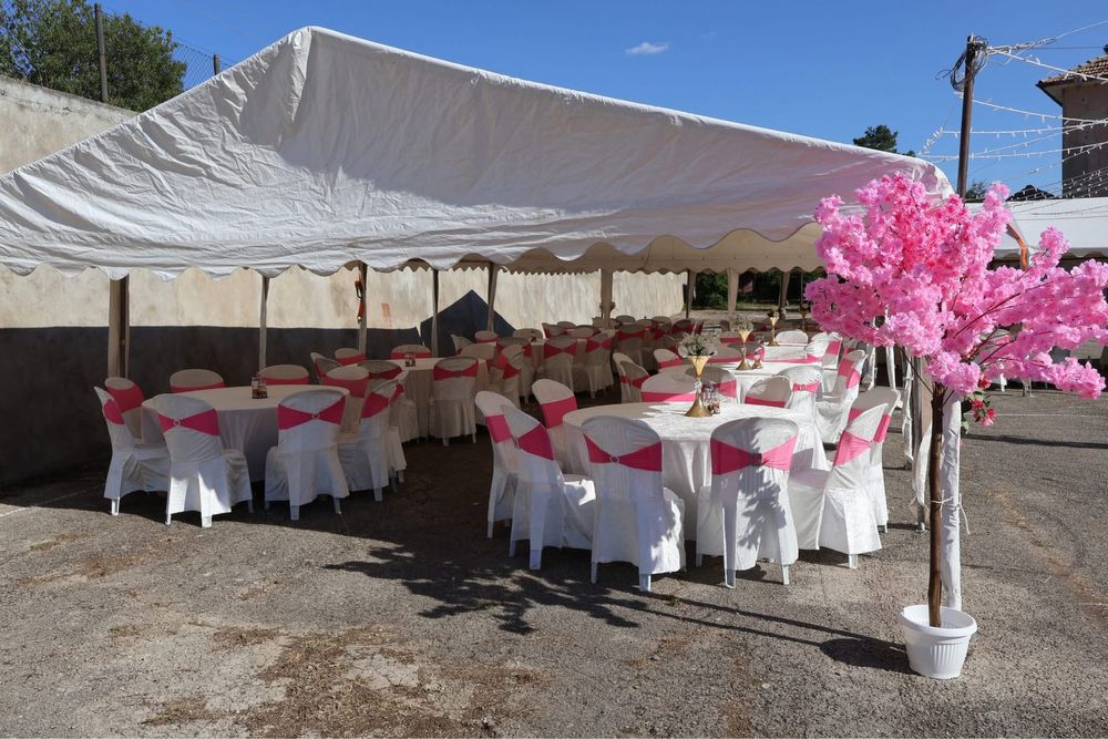 Шатри и оборудване за сватба под наем