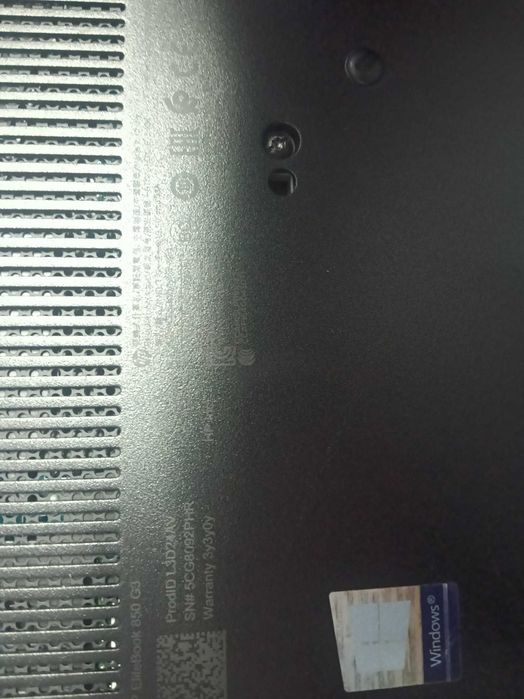 Laptop HP 850 G3 i5 6300