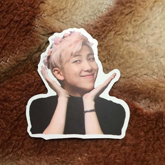 Шикарные наклейки для тетрадей с BTS