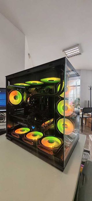 Мощен Геймърски Компютър Ryzen 5 7500X3D/32Gb DDR5/1TB SSD Corsair/Asus TUF RTX 3070TI/WIFI & BT/Гаранция