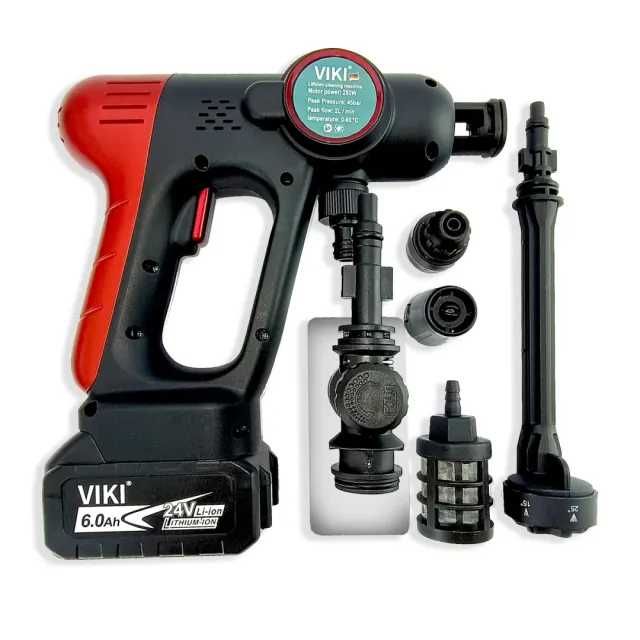 Акумулаторен пистолет за миене под налягане Viki G505B