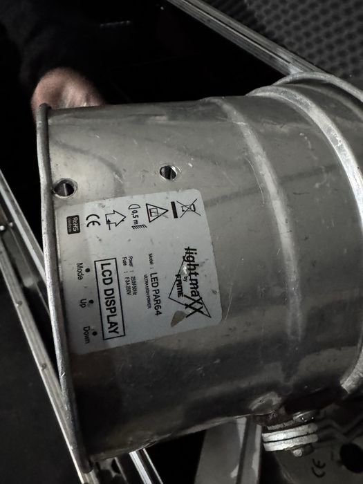 Led par 36x 3 w (8 bucati)