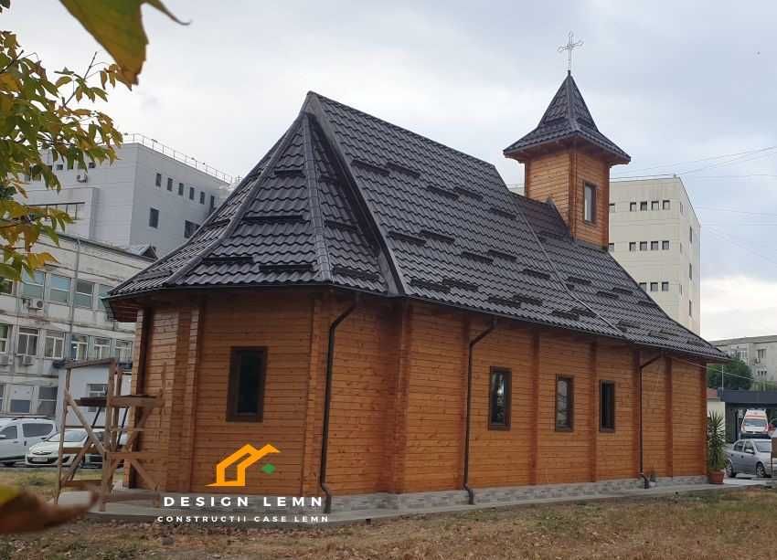 Biserica din lemn de brad  Alexandria
