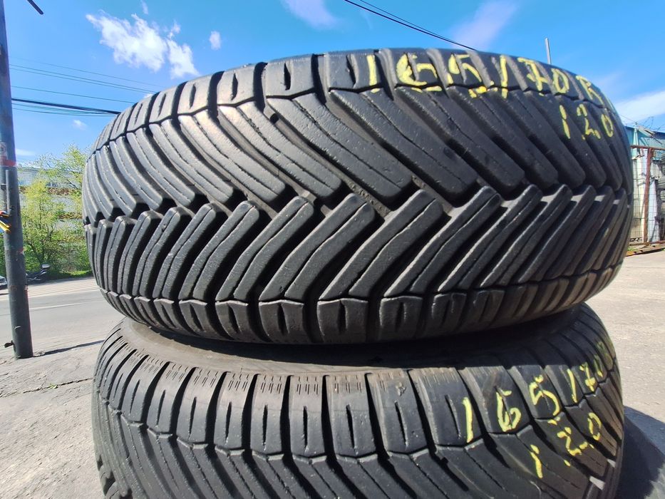 2 anvelope allseasons 165/70r14 Michelin Montaj Gratuit