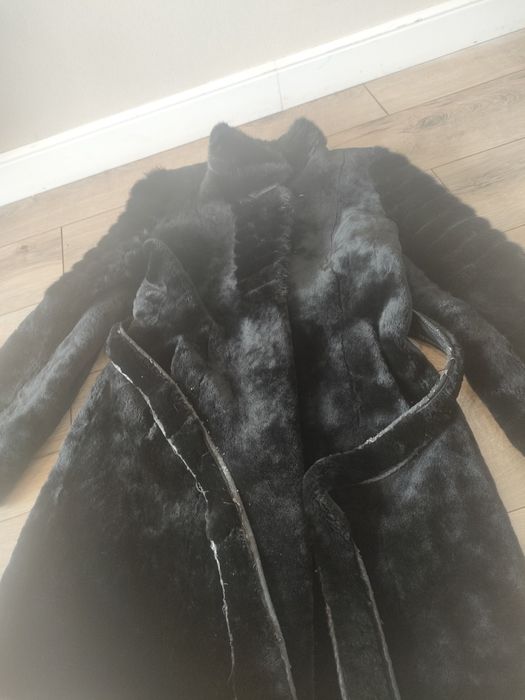 Женская шуба из мутона
