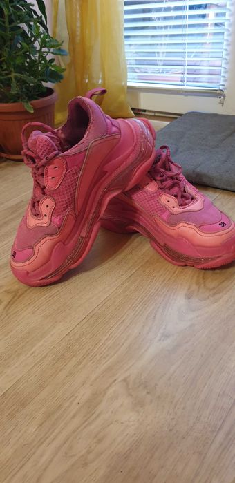 Розови маратонки Balenciaga