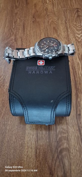 Ceas Swiss Military SM34101.01 Mens Watch Military XL Chronograph 46