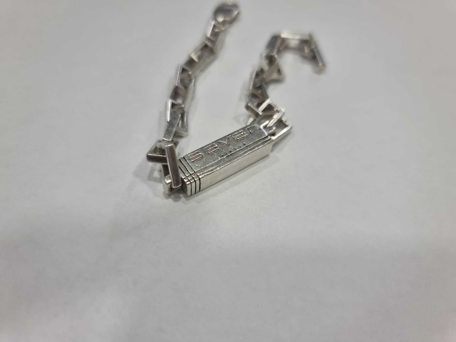 Сребърна гривна Seven London