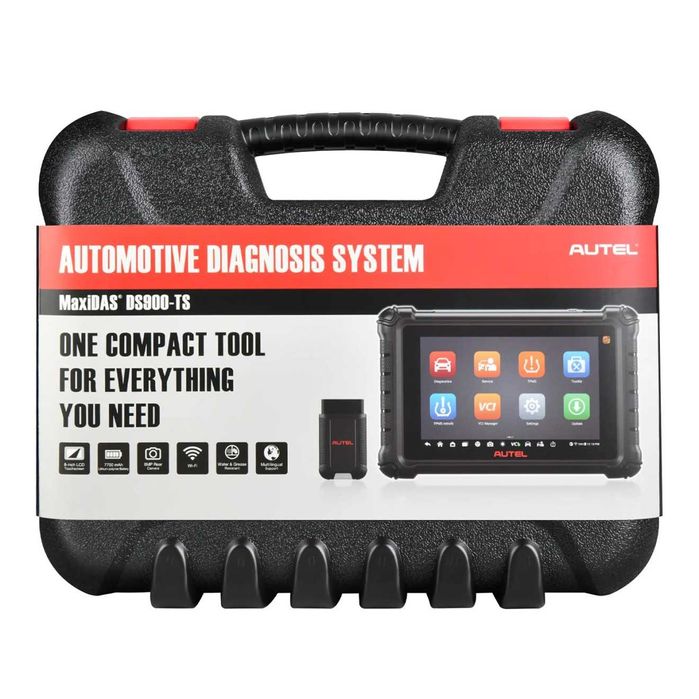 Автодиагностика Autel DS900TS,вграден TPMS,DOIP,CanFD,кодиране 40ресет