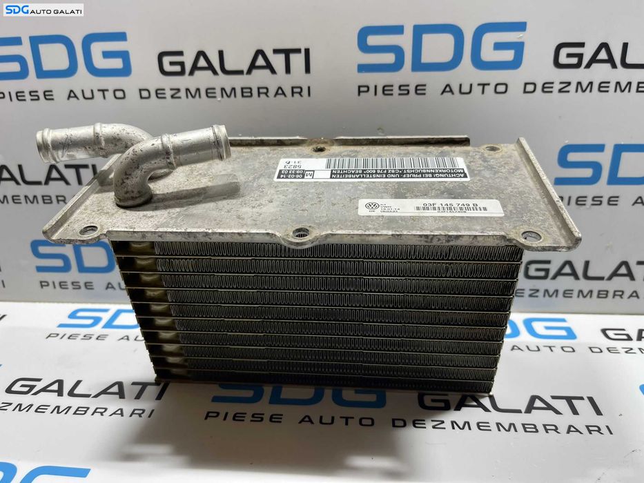 Termoflot Radiator Racitor Racire Ulei Motor Volkswagen Caddy 1.2 TSI CBZA CBZB 2011 - 2015 Cod 03F145749B [AV2490]