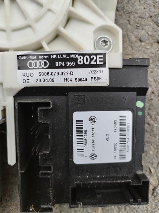 Macara electrică stânga spate Audi A3