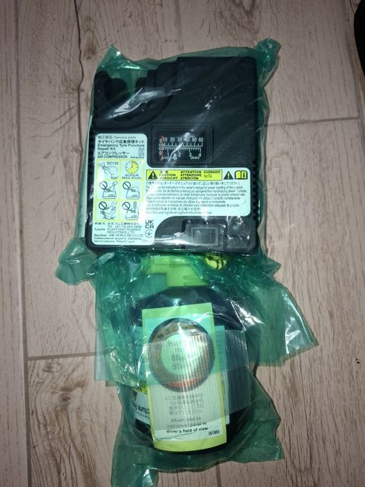 Kit pană original Toyota Corolla Cross - Compresor + Spumă + Organizator polistiren