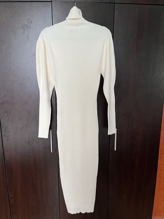 Дамска дълга рипсена рокля ZARA