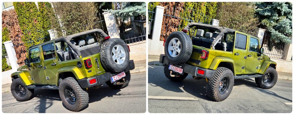 Jeep Wrangler- 2.8 automat- Hardtop- Softtop-MT 35"-Impecabil