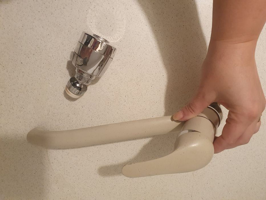 Baterie chiuveta+extensie robinet