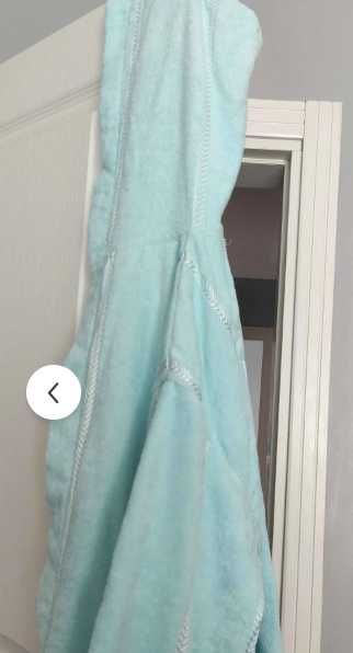 Унисекс халат с качулка за баня, нов С/М и Л/ХЛ