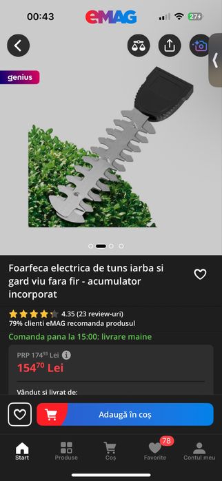 Foarfeca parkside PGSA 4 B3