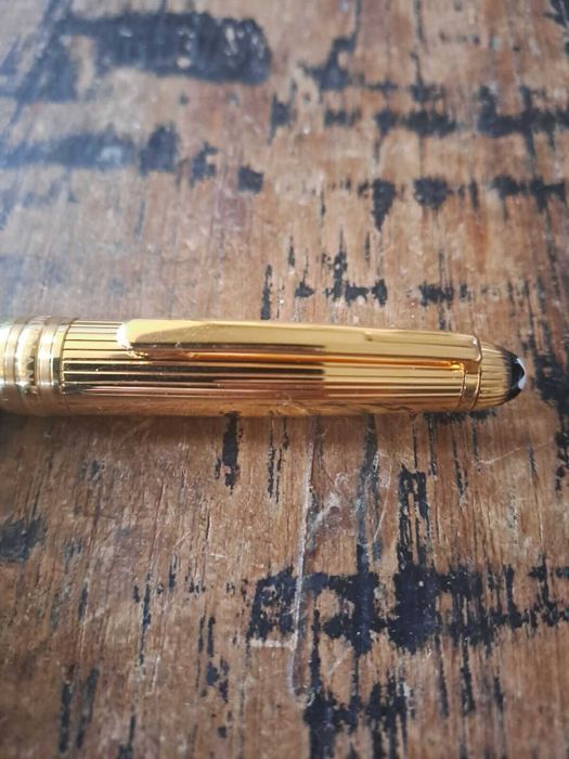 химикалка Montlbanc Meisterstück Solitaire GPPS позлат 2930 Mod 164