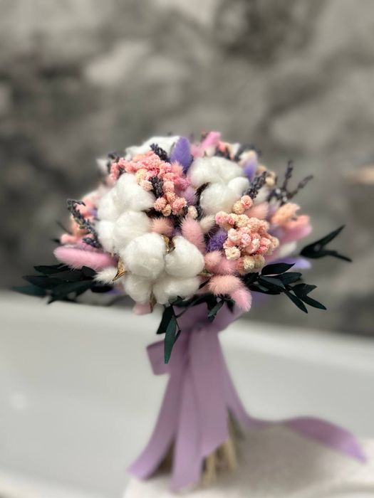 живые невянущие цветы