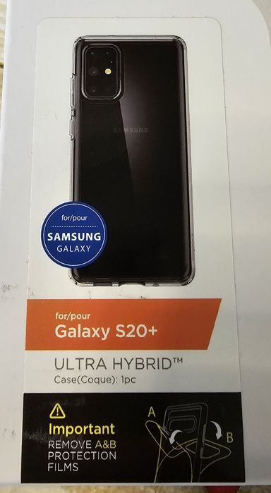 Husă Spigen Ultra Hybrid pentru Samsung Galaxy S20+
