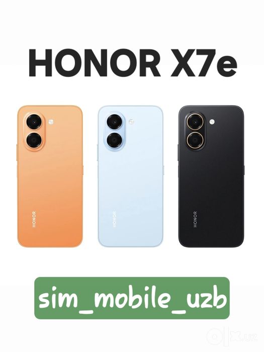HONOR X7e  (2026) New Super Skidka-Garantiya+Dastavka