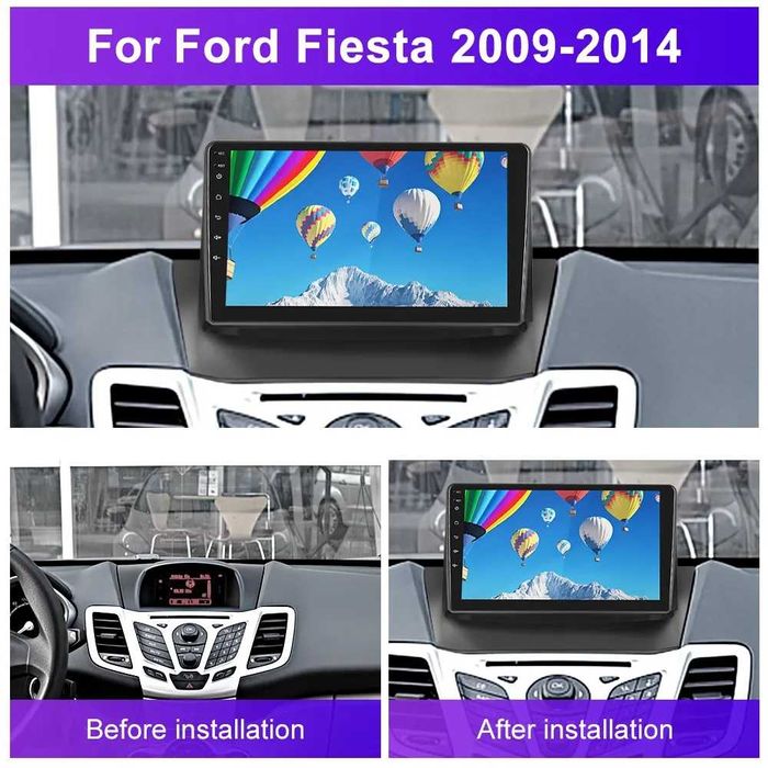 Мултимедия Двоен дин Навигация за Ford Fiesta 2009-2014 Android 2DIN