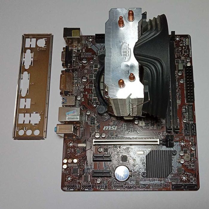 Комплект H310M PRO-VD PLUS + i3-8100 + Кулер бесплатно бонусом