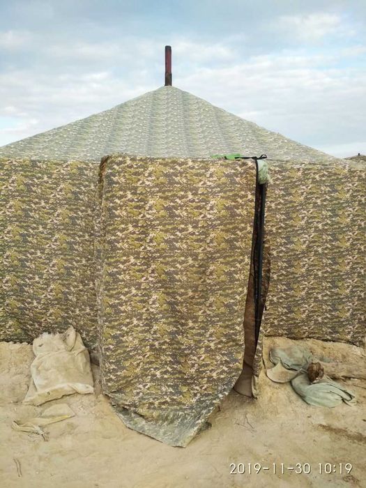 Палатка брезентовая с каркасом — собственное производство
