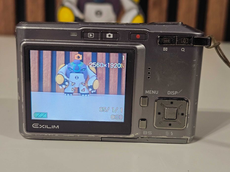 Y2K Aparat foto digital compact Casio EX S500 5MP 3xZoom