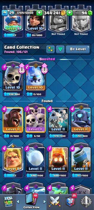 Продам акаунт клеш рояль