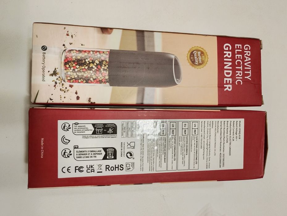 Сет електрическиМелнички за сол и пипер