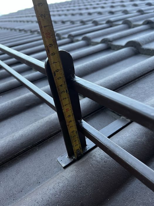 Set parazăpadă din profil patrat sudat pentru tiglă metalică sau beton