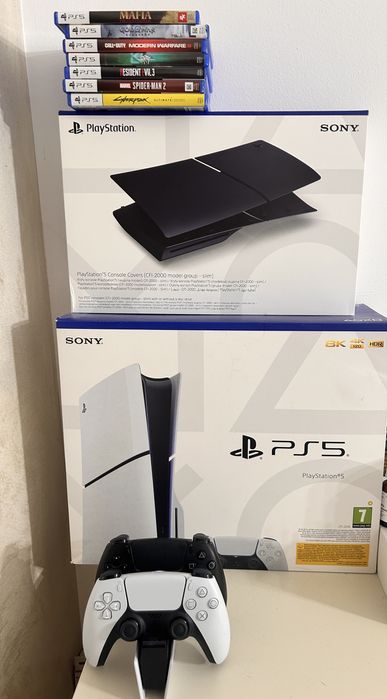 Ps5 slim nou cu accesori