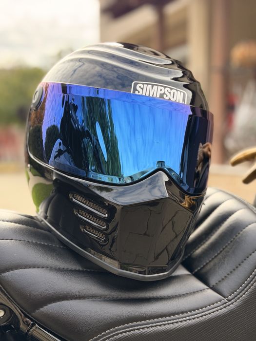 Cască Simpson Outlaw Bandit 3 – M58 – două viziere