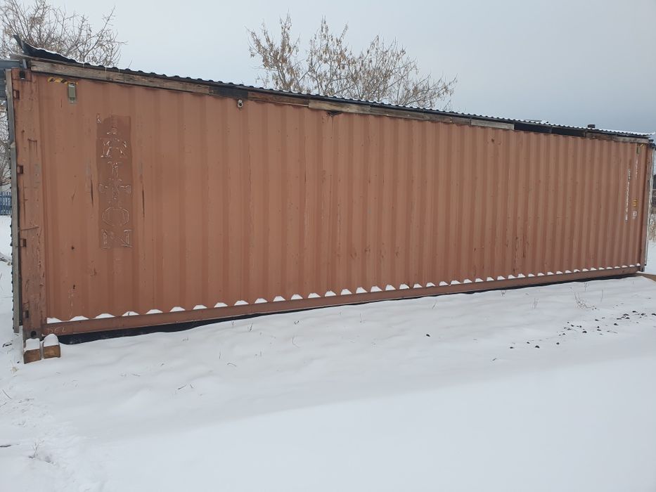 Контейнер баня утеплённый 12м