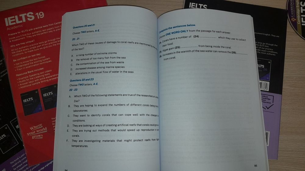 Ielts 15,16,17,18,19,20 academic с диском